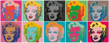 Marilyn Monroe (Marilyn) by 
																	Andy Warhol