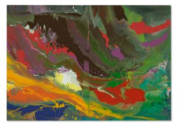 Flow (933-1) by 
																	Gerhard Richter