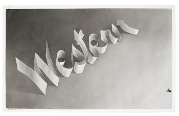 Western with Fly by 
																	Ed Ruscha