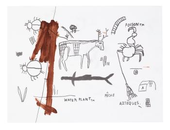 Untitled by 
																	Jean-Michel Basquiat