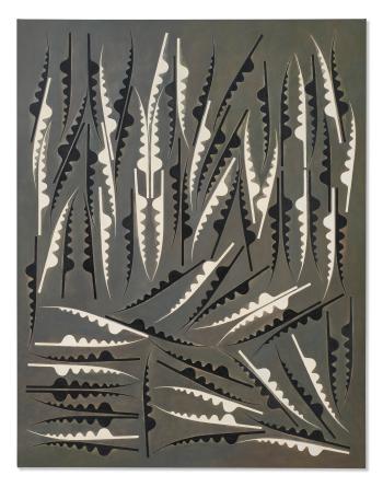 Untitled Composition by 
																	Phillip Taaffe