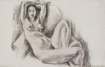 Grand nu au fauteuil by 
																	Henri Matisse