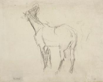 Cheval by 
																	Edgar Degas
