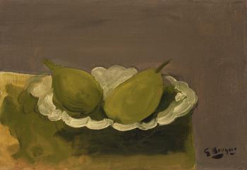 Deux poires by 
																	Georges Braque