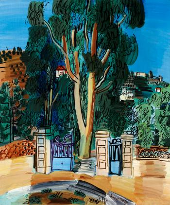 L’Eucalyptus by 
																	Raoul Dufy