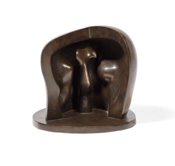 Helmet Head No. 6 by 
																	Henry Moore
