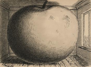 La chambre d'écoute by 
																	Rene Magritte