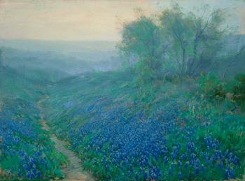 Bluebonnets at Dawn, North of San Antonio by 
																	Julian Onderdonk