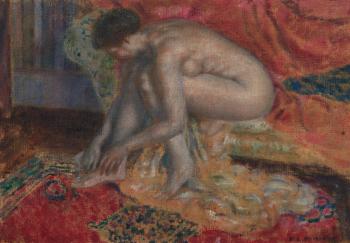 After the Bath by 
																	Frederick Carl Frieseke