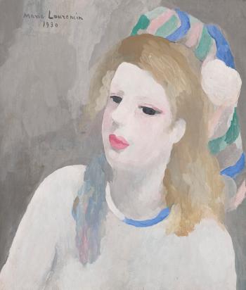 Jeune fille au turban by 
																	Marie Laurencin