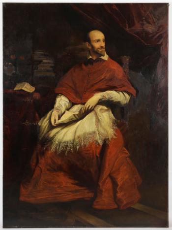 Portrait of Cardinal Guido Bentivoglio by 
																			Anthony van Dyck