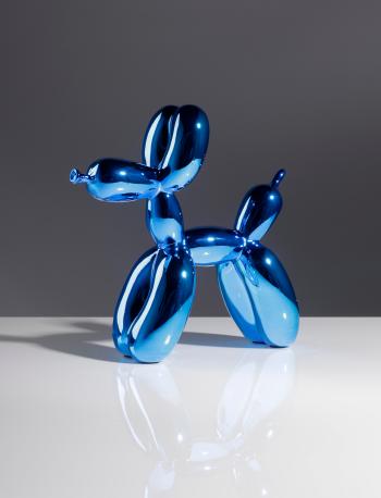 Balloon Dog (Blau) by 
																			Jeff Koons