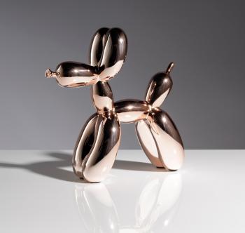Balloon Dog (Rose Gold) by 
																			Jeff Koons