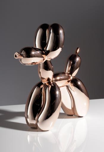 Balloon Dog (Rose Gold) by 
																			Jeff Koons