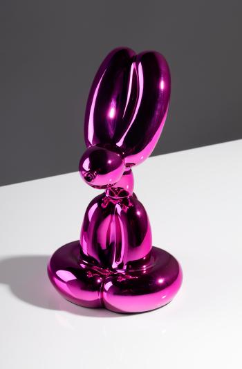 Balloon Rabbit (Pink) by 
																			Jeff Koons