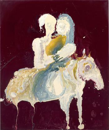 Romeo and Juliet on a Horse by 
																	Genieve Figgis