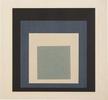Day and Night: Homage to the Square, plate VIII (T. 946, D. 157.8) by 
																	Josef Albers