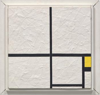 127 Composition with Yellow 1930 by 
																	Tom Sachs