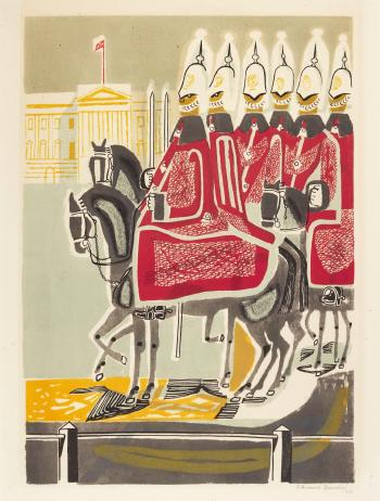 Life Guards by 
																	Edward Bawden