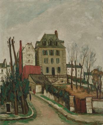 Old Houses In Saint-maur by 
																			Alphonse Quizet