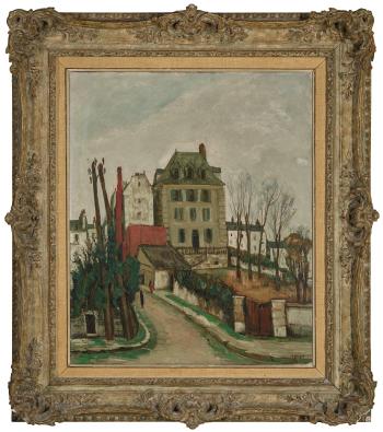 Old Houses In Saint-maur by 
																			Alphonse Quizet