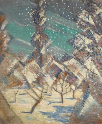 The Four Seasons: Winter by 
																	Christopher Richard Wynne Nevinson