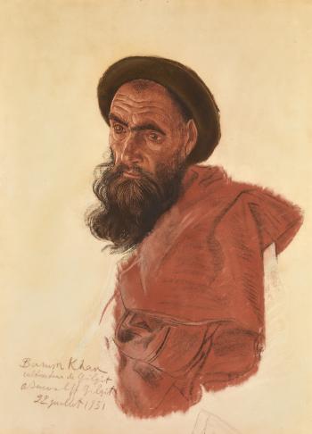 Portrait Of Barum Khan by 
																	Alexander Evgenievich Yakovlev