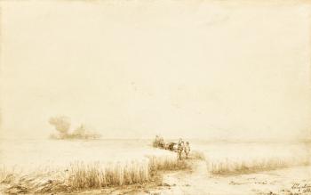 Passage Through The Cornfields by 
																	Ivan Konstantinovich Aivazovsky