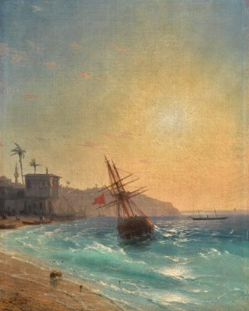 View Of Constantinople by 
																			Ivan Konstantinovich Aivazovsky