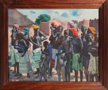 Women Of West Africa by 
																			Jacques Majorelle