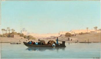 On The Nile by 
																			Charles Theodore Frere