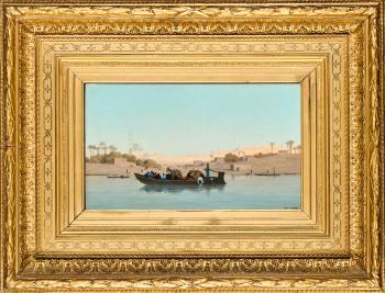 On The Nile by 
																			Charles Theodore Frere