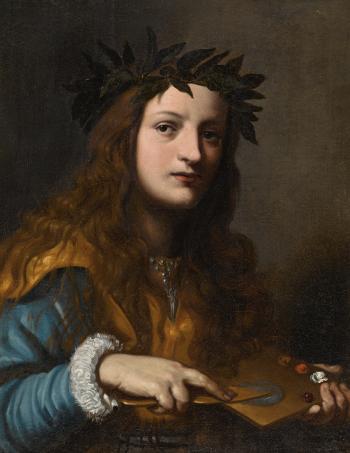 Allegory Of Painting by 
																	Francesco Lupicini