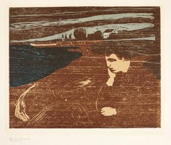 Melancholy Iii (W. 203; Sch. 144) by 
																	Edvard Munch