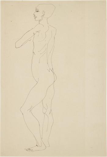Young Man Standing (The Boy Lunn) by 
																	Henri Gaudier-Brzeska