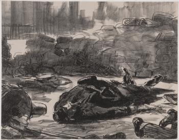 Guerre Civile (Harris 72; Fisher 55) by 
																	Edouard Manet