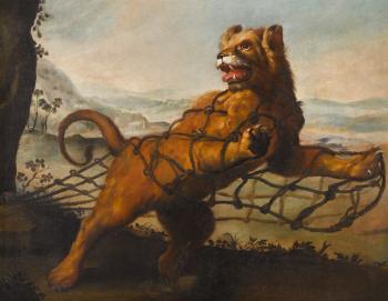 The Fable of the Lion and the Mouse by 
																	Frans Snyders