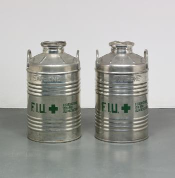 Oil Can FIU by 
																	Joseph Beuys