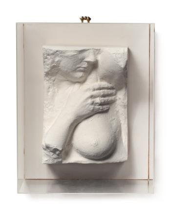 Hand Over Breast by 
																			George Segal