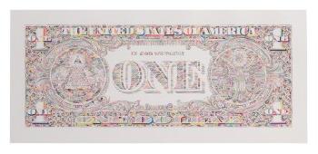 Untitled (Dollar Bill Back) by 
																	Tom Friedman