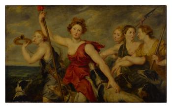 Diana as a Huntress by 
																	Peter Paul Rubens