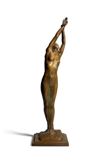 L’Extase  (Nocturne) by 
																	Harriet Whitney Frishmuth
