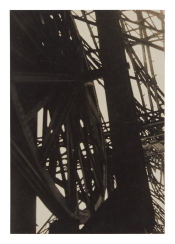 Untitled (The Eiffel Tower) by 
																	Germaine Krull