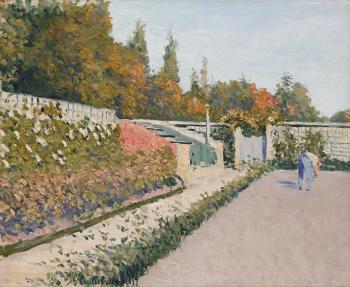Le Jardin fleuriste, Yerres by 
																	Gustave Caillebotte