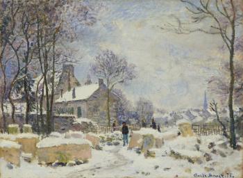 Effets d'hiver à Argenteuil by 
																	Claude Monet