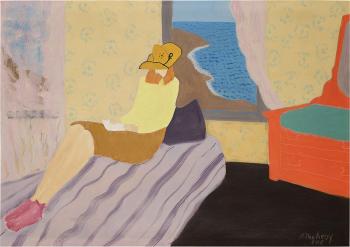 The Letter by 
																	Milton Avery