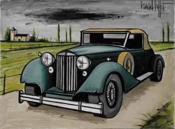 L'Automobile, Packard 1934 by 
																	Bernard Buffet