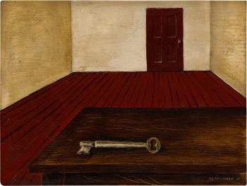 Untitled (Key on Table) by 
																	Gertrude Abercrombie