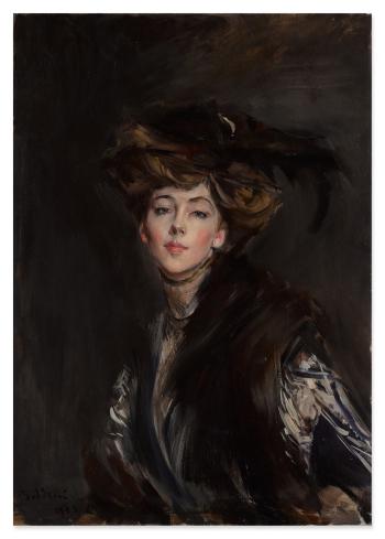 Portrait of Miss Anita Stewart by 
																	Giovanni Boldini