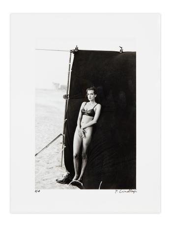 Tajanna Patitz's, First Nude Picture, Deauville Beach, 1993 by 
																			Peter Lindbergh